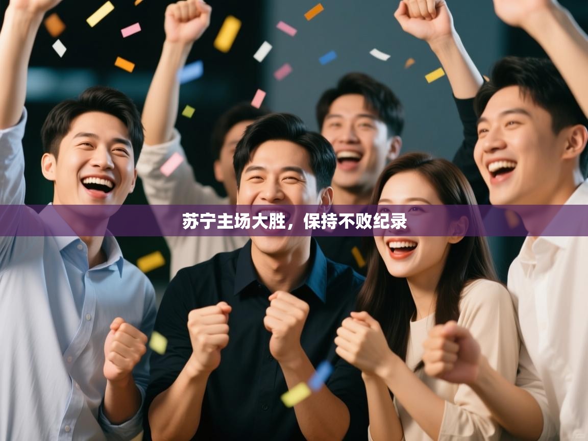 苏宁主场大胜,保持不败纪录 第2张